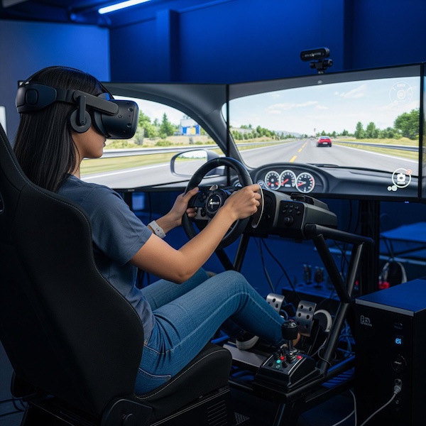 ORENDA WORLD、業界課題を分析、VR運転シミュレーター「SIMRAKU DRIVE」が“いつでもどこでも”危険予知トレを実現 prtimes.jp/main/html/rd/p…