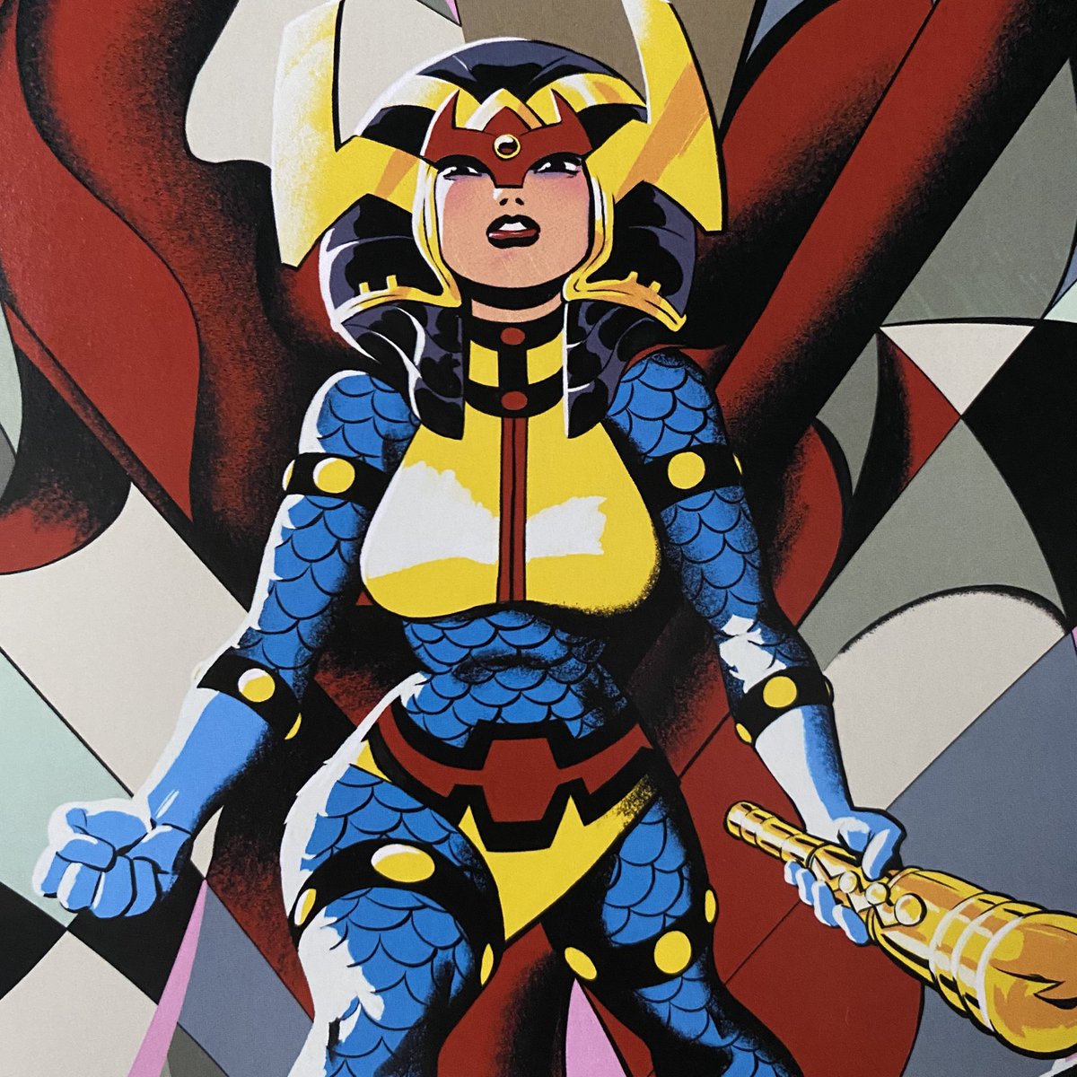 javiercaster's tweet image. #printedpaper #bigbarda #newgods #kingkirby #dccomics