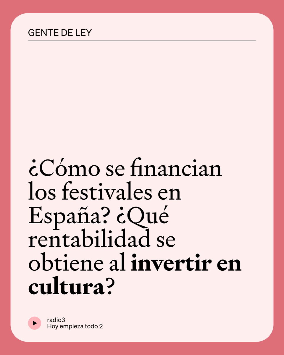ejgabeiras's tweet photo. 📻 Cerramos temporada de la sección 'Gente de Ley' conducida por Roger Dedeu cada viernes en el programa 'Hoy Empieza Todo 2' de Radio 3 (RNE) con Marta Echeverria.

👉 Escucha todos los episodios: https://t.co/AC52raQa98 https://t.co/XLqDWVqeIz