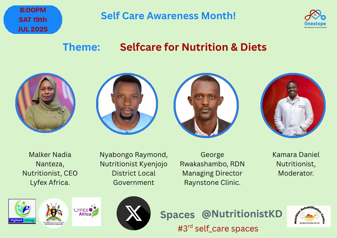Kamara Daniel (@nutritionistkd) on Twitter photo 3rd X Spaces in #SelfcareJuly2025 is about #Nutrition & Diets.
What is your mouth eating to promote #SelfCare...
This Saturday 8-9pm <a href="/NutritionistKD/">Kamara Daniel</a>
x.com/i/spaces/1yoKM…
Tell More friends about #SelfcareJuly2025
#NutritionCommandCentre | #SelfcareJuly2025 3rd X Spaces in #SelfcareJuly2025 is about #Nutrition & Diets.
What is your mouth eating to promote #SelfCare...
This Saturday 8-9pm <a href="/NutritionistKD/">Kamara Daniel</a>
x.com/i/spaces/1yoKM…
Tell More friends about #SelfcareJuly2025
#NutritionCommandCentre | #SelfcareJuly2025