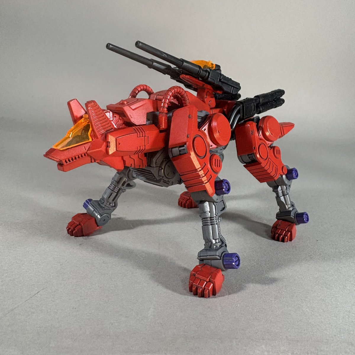 budesaru's tweet photo. P・H専用コマンドウルフ完成！！！

#コマンドウルフ
#リアライズモデル
#ゾイド
#ZOIDS https://t.co/jJRFD8x6ob