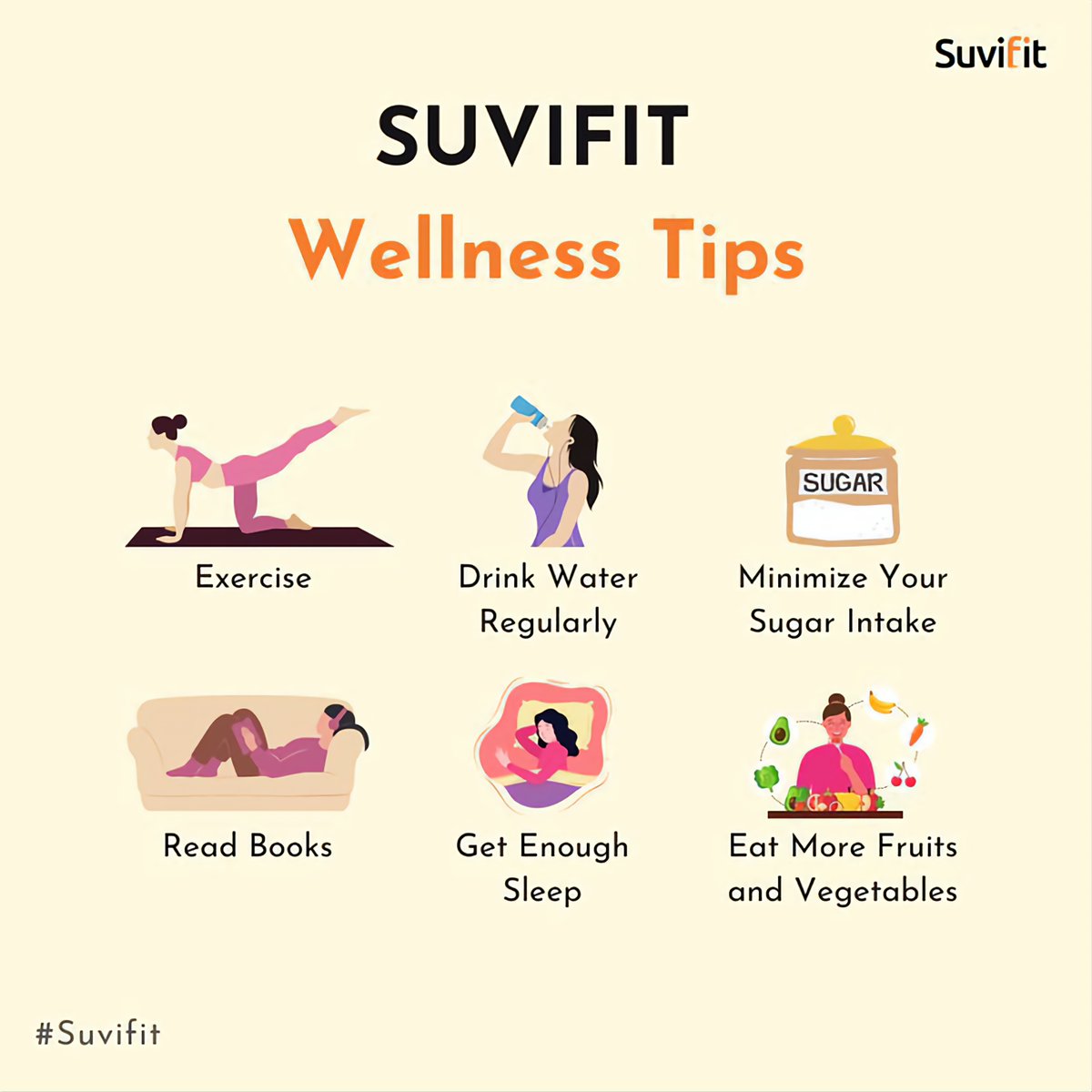 FitSculptor's tweet image. Wellness Tips💫