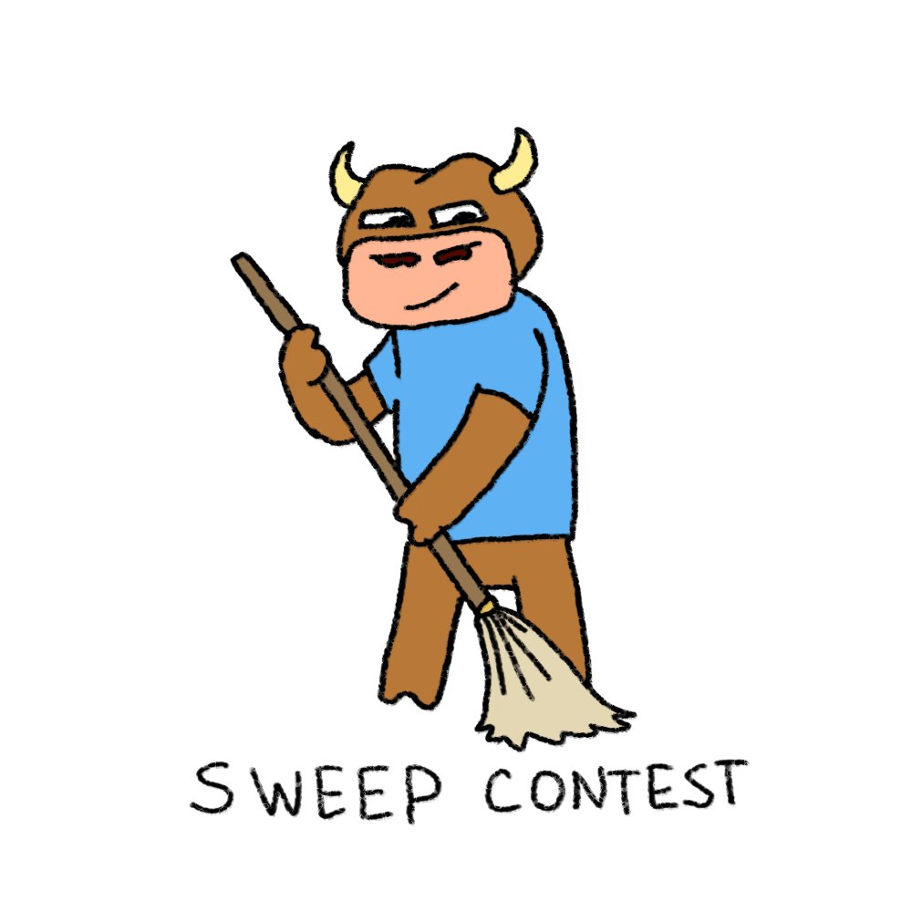 SWEEP CONTEST 

Sweep 3 Bulls in one transaction and get 1 extra Bull from us as a gift

Whoever sweeps the most in 24h gets 10 Bulls

Only for 1 day so move fast
Delist and hold if you know what’s good for you

Let’s see who the real bulls are