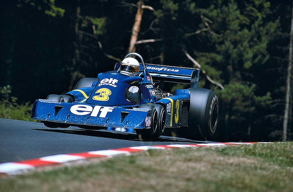 Retromania4ever's tweet image. 1976 German GP 🇩🇪 🏁 
Jody Scheckter 🇿🇦Tyrrell P34 💙 
#formule1