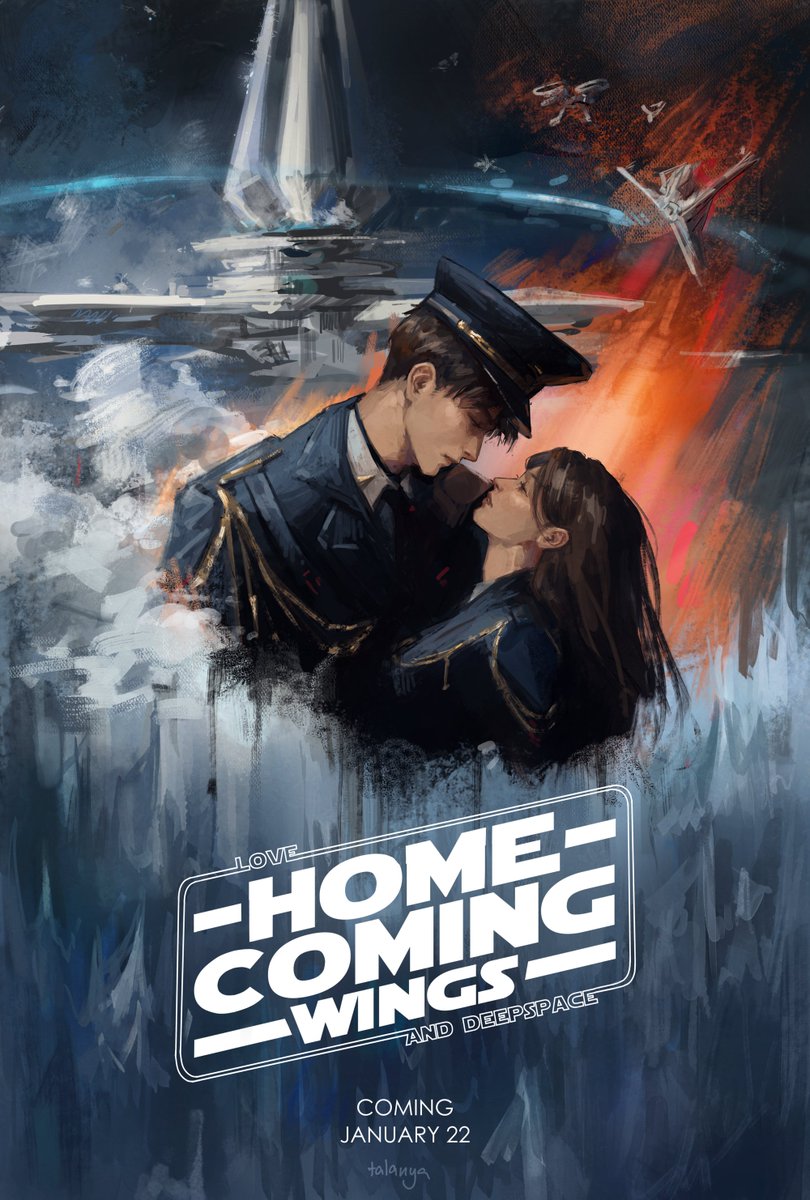 talanya_'s tweet image. i think empire poster is cool so i made this

#caleb #loveanddeepspace