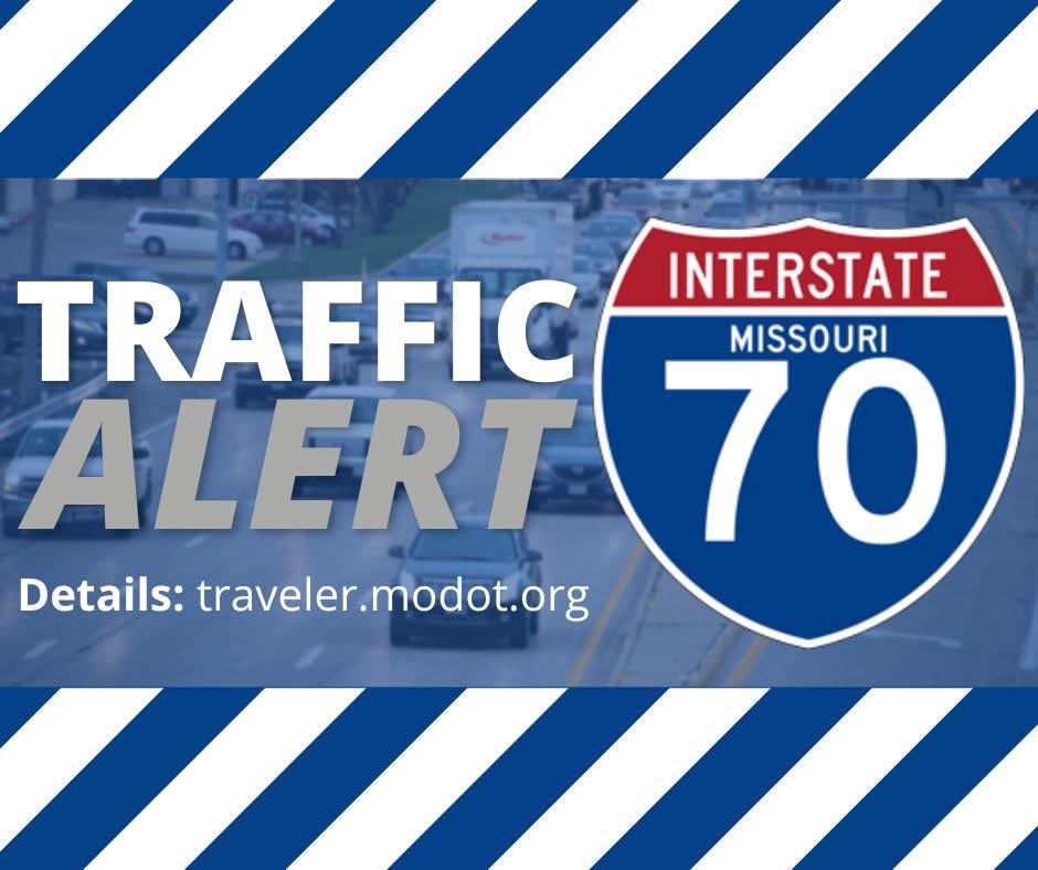 UPDATE: TRAFFIC ALERT: (JACKSON COUNTY) (4:40 a.m.) EB/WB I-70 CLOSED at Broadway Blvd. #kctraffic