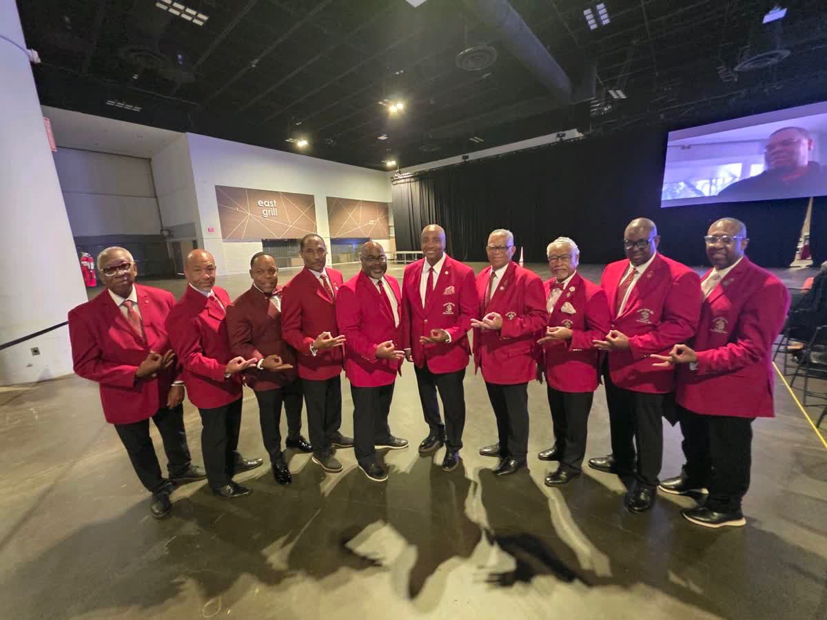 kapsi1911's tweet image. Grand Polemarch Jimmy McMikle brought greetings on behalf of Kappa Alpha Psi during the 2025 Phi Beta Sigma International Conclave in Tampa, FL @pbs_1914