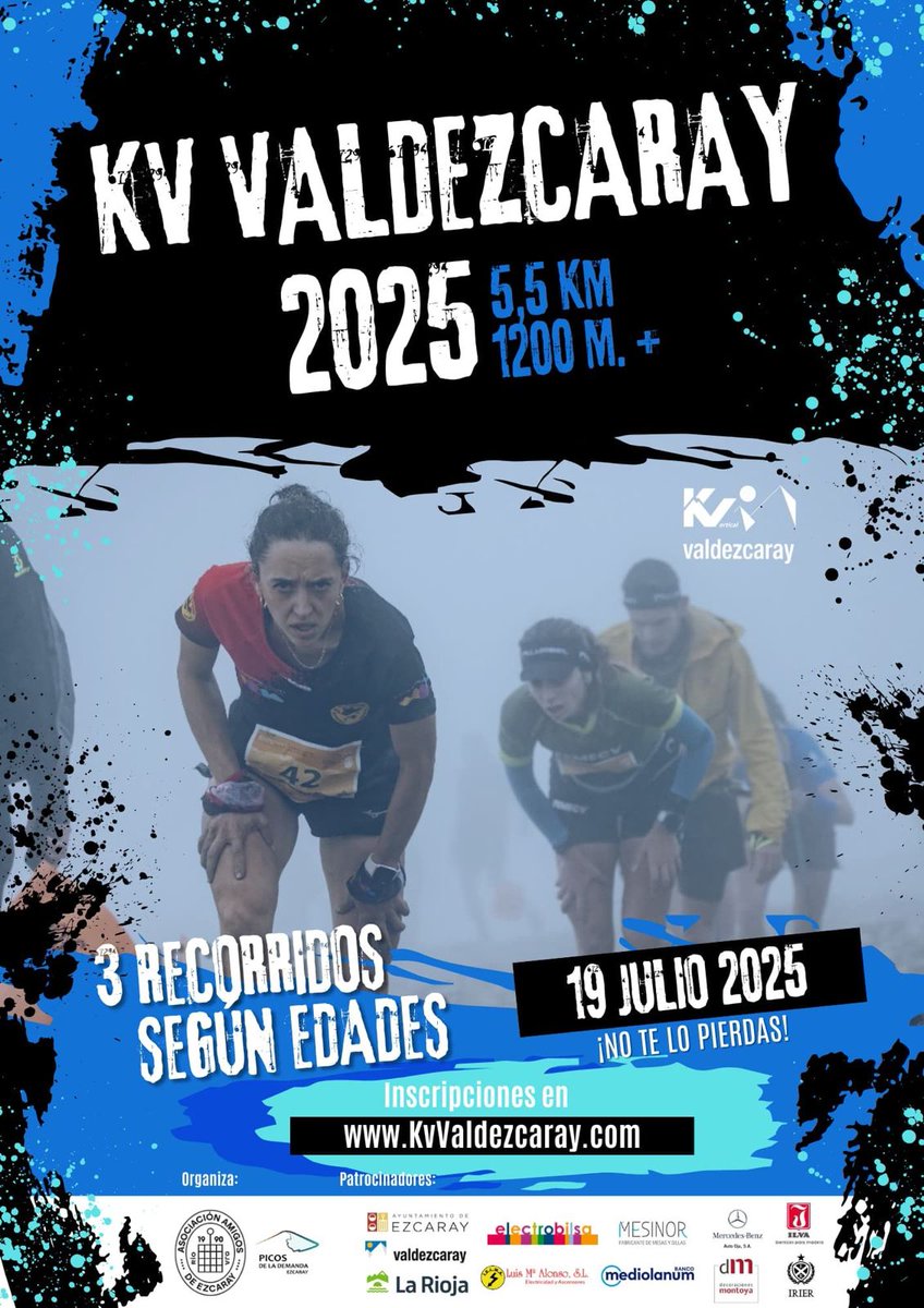 ALAIN Y NAIARA ESTARÁN EL 19 DE JULIO KV VALDEZCARAY. 
Dos de los nombres más importantes del skyrunning internacional participarán en la próxima edición del Kilómetro Vertical. Tú puedes compartir esa experiencia única con ellos.
Anímate !!!
#lariojadeporte #rioja #deporte