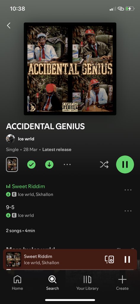 This 2 pack renewed my passion and determination to see this music p through..
Currently at 7K+ streams on Spotify…
10K across platforms..📀

I hit the mark i set for this project..
Thank you to everyone still bumping!
NEW MUSIC UNLOCKED! 

open.spotify.com/album/2FDoinPj…
