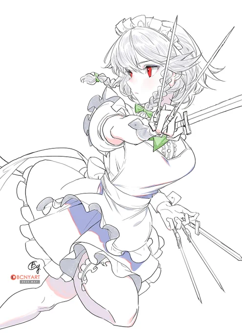 十六夜咲夜 #東方Project