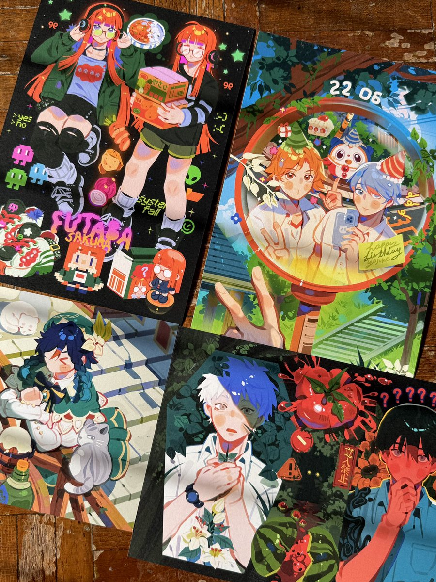 available as prints for upcoming cons !! x)