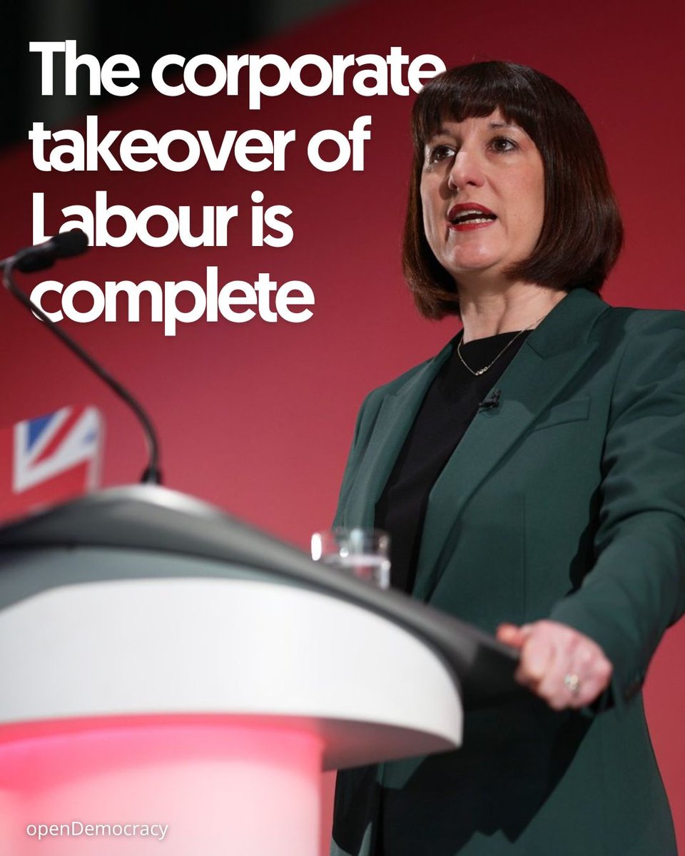openDemocracy's tweet image. Rachel Reeves promised to take on the City. Instead, her economic plan reads like it was written by it.
Read the full analysis from @EJShone93 here 👇
l8r.it/8FKL