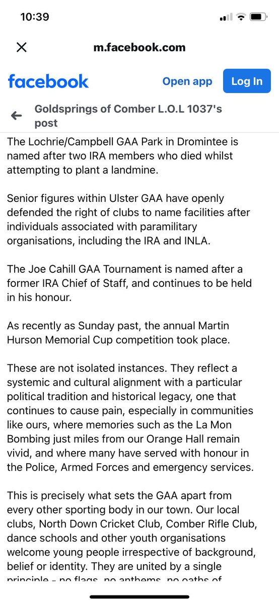 RyanNei97406329's tweet photo. @MichaelPTKelly Nothing to do with the orange order,the decision was already made before the orange order said anything lol,maybe you all should start with facts instead of jumping on the bigotry bandwagon,the media and politicians have been spreading lies so it’s time they apologised to the OO https://t.co/qMsF2THKXR
