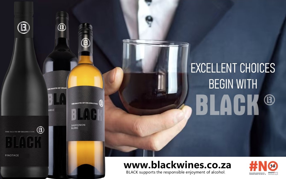 Here's to your choice in wine, and may it be a great one!
BLACK Wines: blackwines.co.za
#BlackWines #PremiumWines #Theultimatechoice