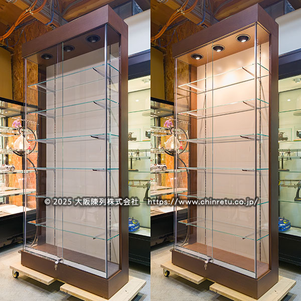 引き取り限定 大阪 ガラスショーケース 【公式通販】