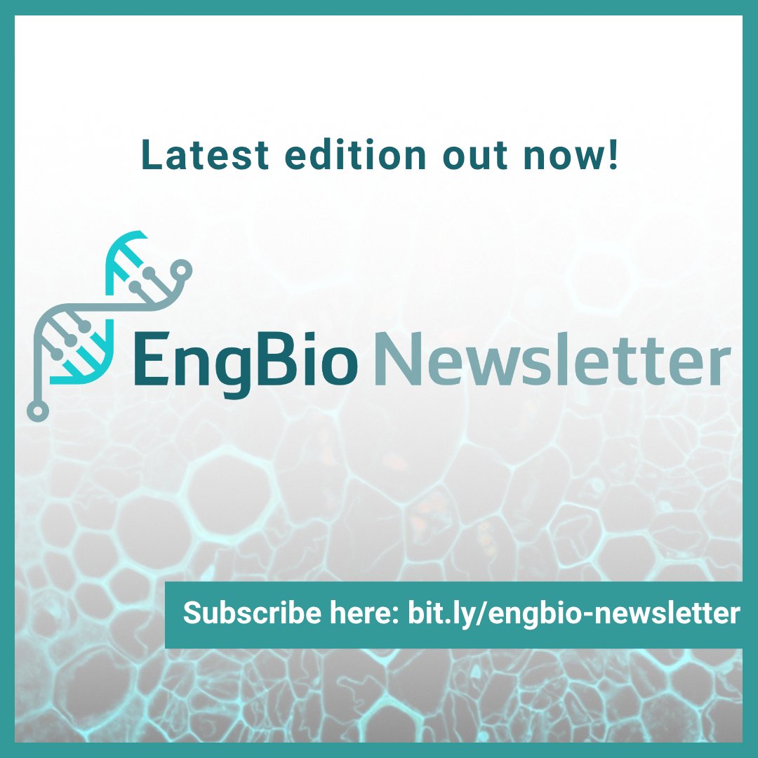 EngBioIRC's tweet image. Our July #EngBio newsletter is out! This month, read the round-up of our first #EngineeringBiology in Cambridge symposium. We're also spotlighting some upcoming funding opportunities.
Read it here 👉🏼 bit.ly/july-25