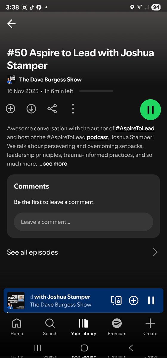 Josh Tovar (@mpa_gojaguars) on Twitter photo Getting ready for the gym listening to <a href="/burgessdave/">Dave Burgess</a> podcast w/<a href="/Joshua__Stamper/">Joshua Stamper</a> who is an educator, podcaster, father of 6, author and admin. Early in his admin career, he was questioned on his leadership and whether or not he could provide feedback to his colleagues since he was Getting ready for the gym listening to <a href="/burgessdave/">Dave Burgess</a> podcast w/<a href="/Joshua__Stamper/">Joshua Stamper</a> who is an educator, podcaster, father of 6, author and admin. Early in his admin career, he was questioned on his leadership and whether or not he could provide feedback to his colleagues since he was