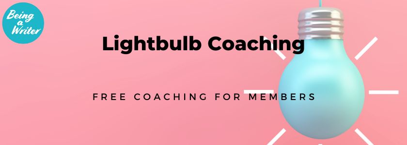 TLCUK's tweet image. At #BeingAWriter we run free micro coaching sessions for members on a sign-up basis. We call these Lightbulbs. Today we are running Lightbulbs all day, helping writers to troubleshoot, unlock answers and move forwards. Join us to find out more! literaryconsultancy.co.uk/being-a-writer…