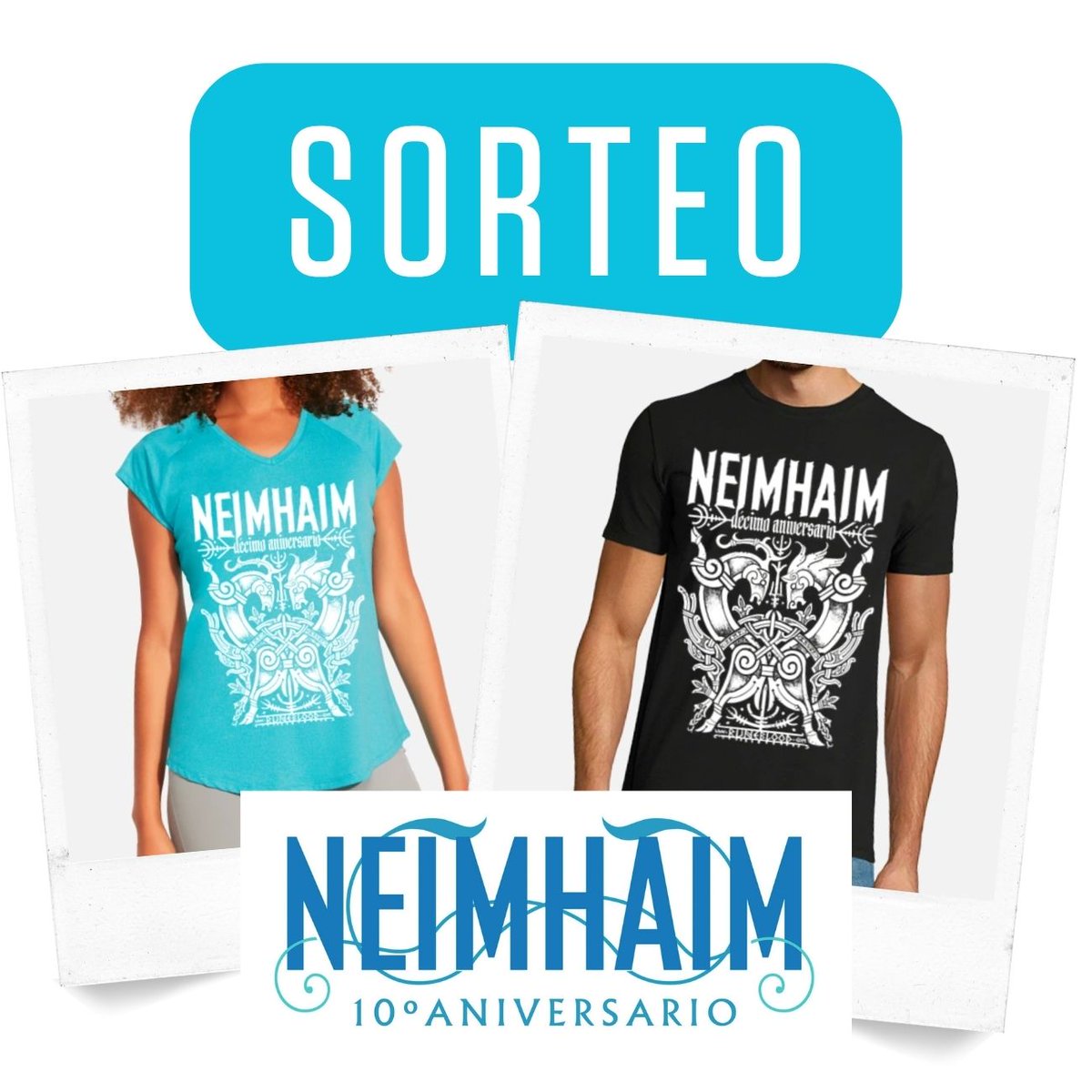 ¡Ya tenemos ganadores! 🏆
Los afortunados que se llevan una camiseta de Neimhaim son davidgl88 y eva.amuedo 👏🎉

Sorteo realizado por appsorteos código 7JMEOO

Muchas gracias a todos por participar, ¡nos vemos en Avilés! ✍📘
latostadora.com/web/neimhaim/1…