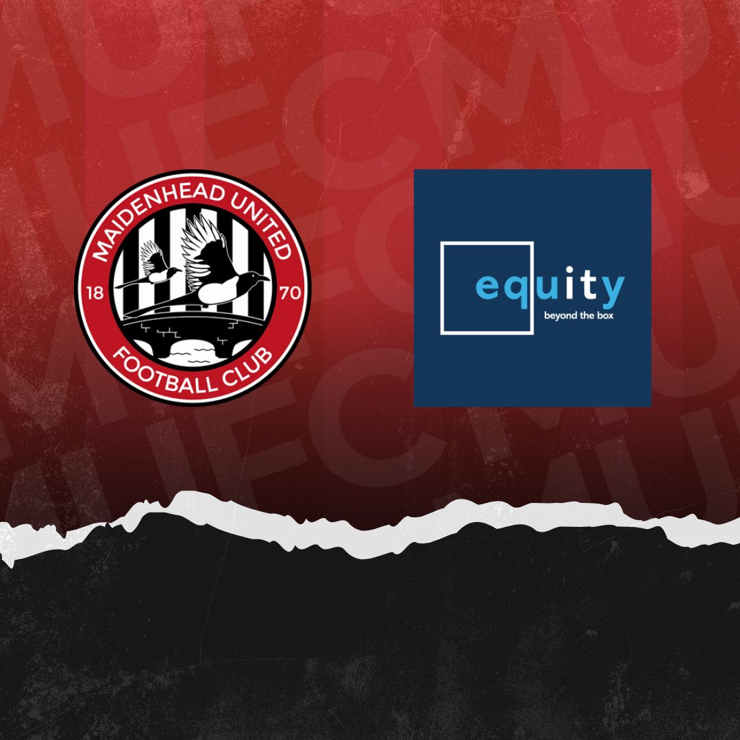 Maidenhead United are pleased to announce that Equity will be a sleeve sponsor for the 2025/26 season 🤝

Read more 👇
maidenheadunitedfc.org/news/equity-to…