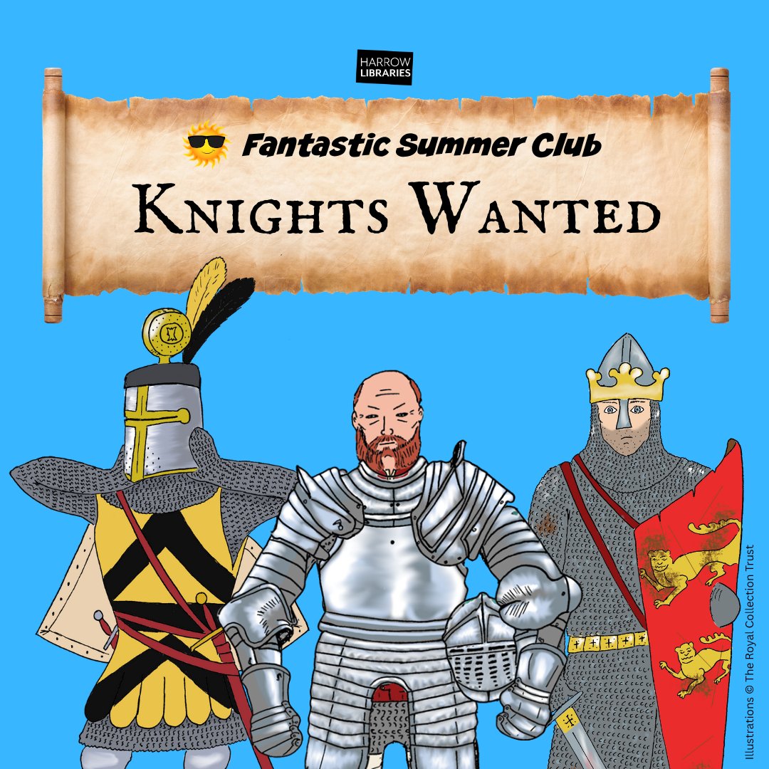 Harrow Libraries (@harrowlibs) on Twitter photo Do you have what it takes to train to be a knight? Join us on Wednesday 23 July for fun and immersive family workshops with <a href="/RCT/">Royal Collection Trust</a> as part of our Fantastic Summer Club. eventbrite.co.uk/o/harrow-libra… <a href="/harrow_council/">London Borough of Harrow</a> Do you have what it takes to train to be a knight? Join us on Wednesday 23 July for fun and immersive family workshops with <a href="/RCT/">Royal Collection Trust</a> as part of our Fantastic Summer Club. eventbrite.co.uk/o/harrow-libra… <a href="/harrow_council/">London Borough of Harrow</a>
