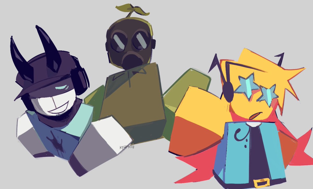 #robloxart some characters