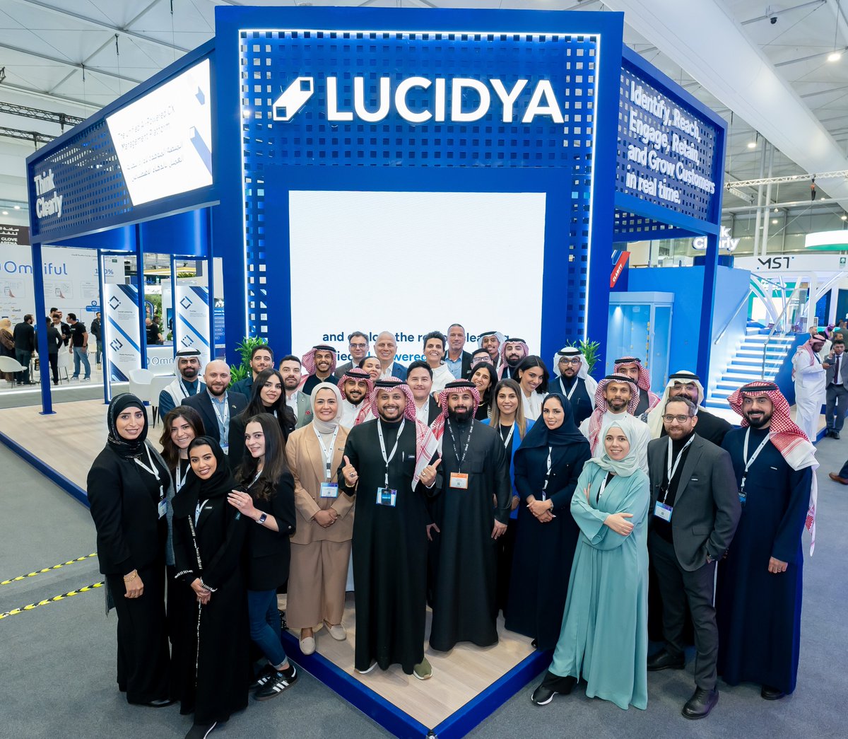 “𝐃𝐫𝐞𝐚𝐦 𝐭𝐞𝐚𝐦.”
Those were the exact words of H.E. Minister Abdullah Alswaha who was kind enough to congratulate us in person after we closed the largest AI funding in the MENA region. 

And honestly, I couldn’t agree more.

At Lucidya, we’ve been building, selling, and