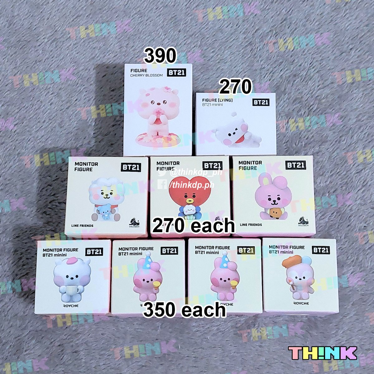 thinkdp_ph's tweet photo. ✨ ON HAND ✨ #thinkdpOnHand
SALE! BT21 Figures
* Minini Monitor Figure ( new version )
* Minini Lying FIgure
* RJ Cherry Blossom FIgure
* Little Buddy Monitor Figure
**price in photo
🚚 J&T/ LBC / Same Day Delivery
wts lfb ph rj mang tata cooky https://t.co/cS3kjzQHcL