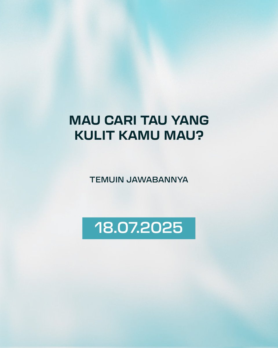 info terbaru nih untuk kalian yang  mau tau jenis kulit apa ? temukan jawaban nya  pada tanggal 18 juli 2025  datang saja ke kokas di sana komplit mau melakukan perawatan tanpa rasa sakit karena sudah bekerja sama dengan  dermatologi
#WardahSkinverseClinic