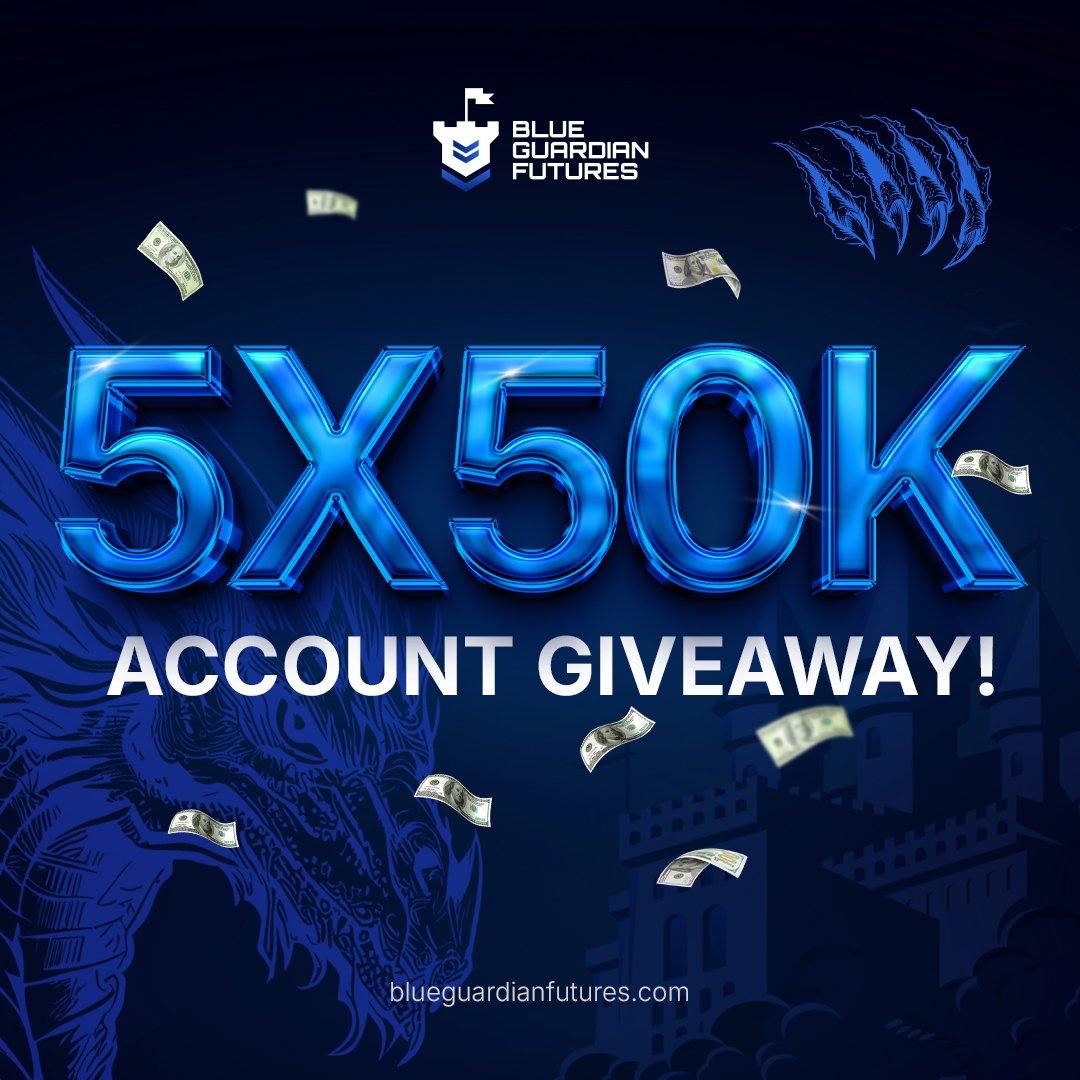 BABYPIPS GRADUATE ๐ (@babypipsgrad8) on Twitter photo ๐ค Giveaway Alert ๐จ
5 x $50k <a href="/GuardianFutures/">Blue Guardian Futures</a> Accounts
<a href="/GuardianFutures/">Blue Guardian Futures</a> is giving away funded accounts worth $250,000๐ฅ
5 lucky winners will each receive a FREE $50k <a href="/GuardianFutures/">Blue Guardian Futures</a> account.
A $50,000 account could change your life๐คโจ
Enter on the Quoted post
G L ๐คโจ ๐ค Giveaway Alert ๐จ
5 x $50k <a href="/GuardianFutures/">Blue Guardian Futures</a> Accounts
<a href="/GuardianFutures/">Blue Guardian Futures</a> is giving away funded accounts worth $250,000๐ฅ
5 lucky winners will each receive a FREE $50k <a href="/GuardianFutures/">Blue Guardian Futures</a> account.
A $50,000 account could change your life๐คโจ
Enter on the Quoted post
G L ๐คโจ