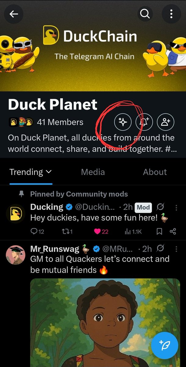 mutacaburka's tweet image. Spotlight the community on your X profile for more visibility!
Let's connect duckies 🐣 🙌