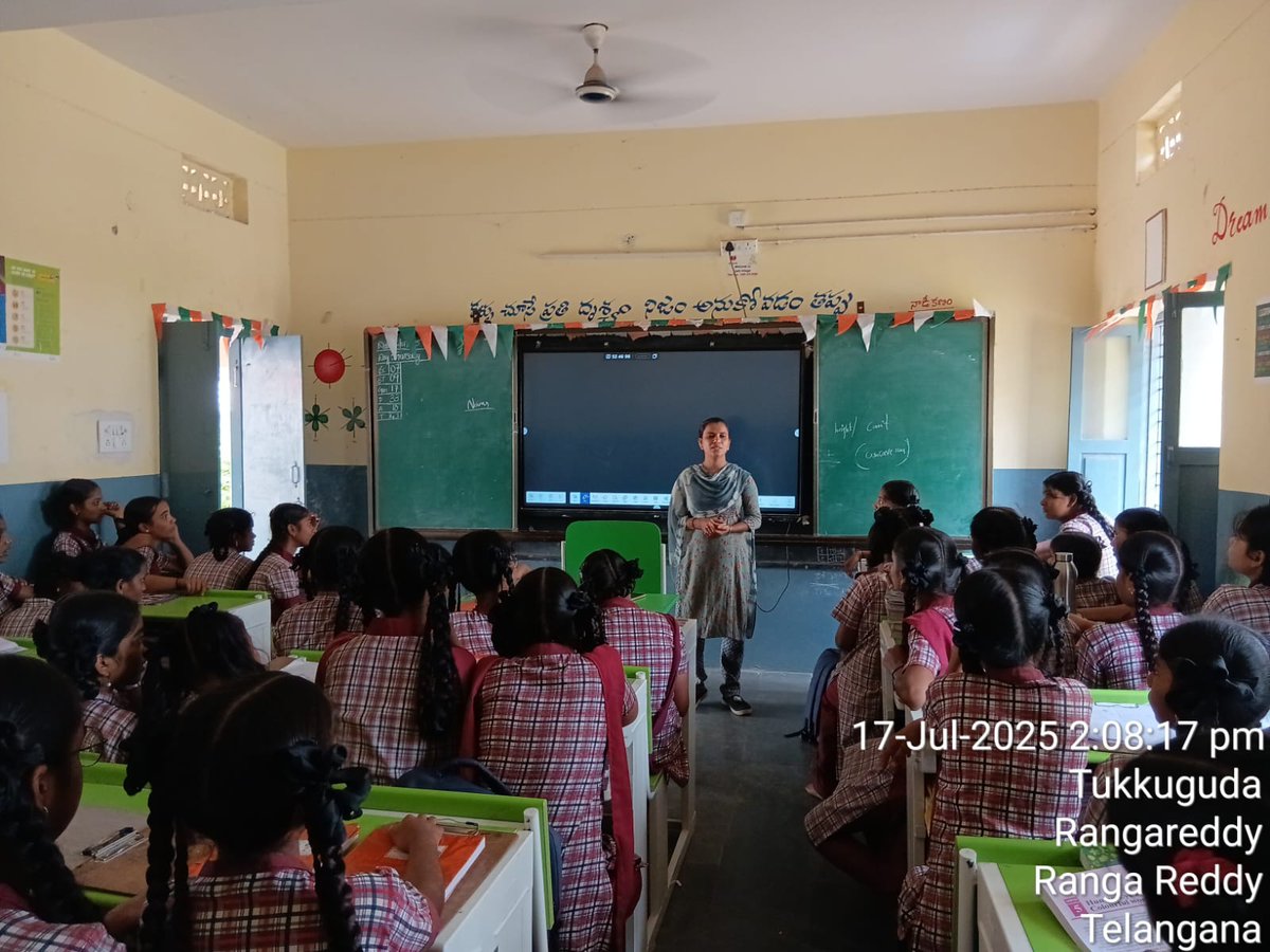 Today
She Team Maheshwaram conducted Awareness Programme at ZPHS(G) at Thukkuguda of Pahadishareef Ps limits.We have given Awareness about SHE TEAMS, Cyber crime offences, loan apps, Child marriages, Child abusing, Anti- Ragging, T-Safe app,Good touch and bad touch,etc.