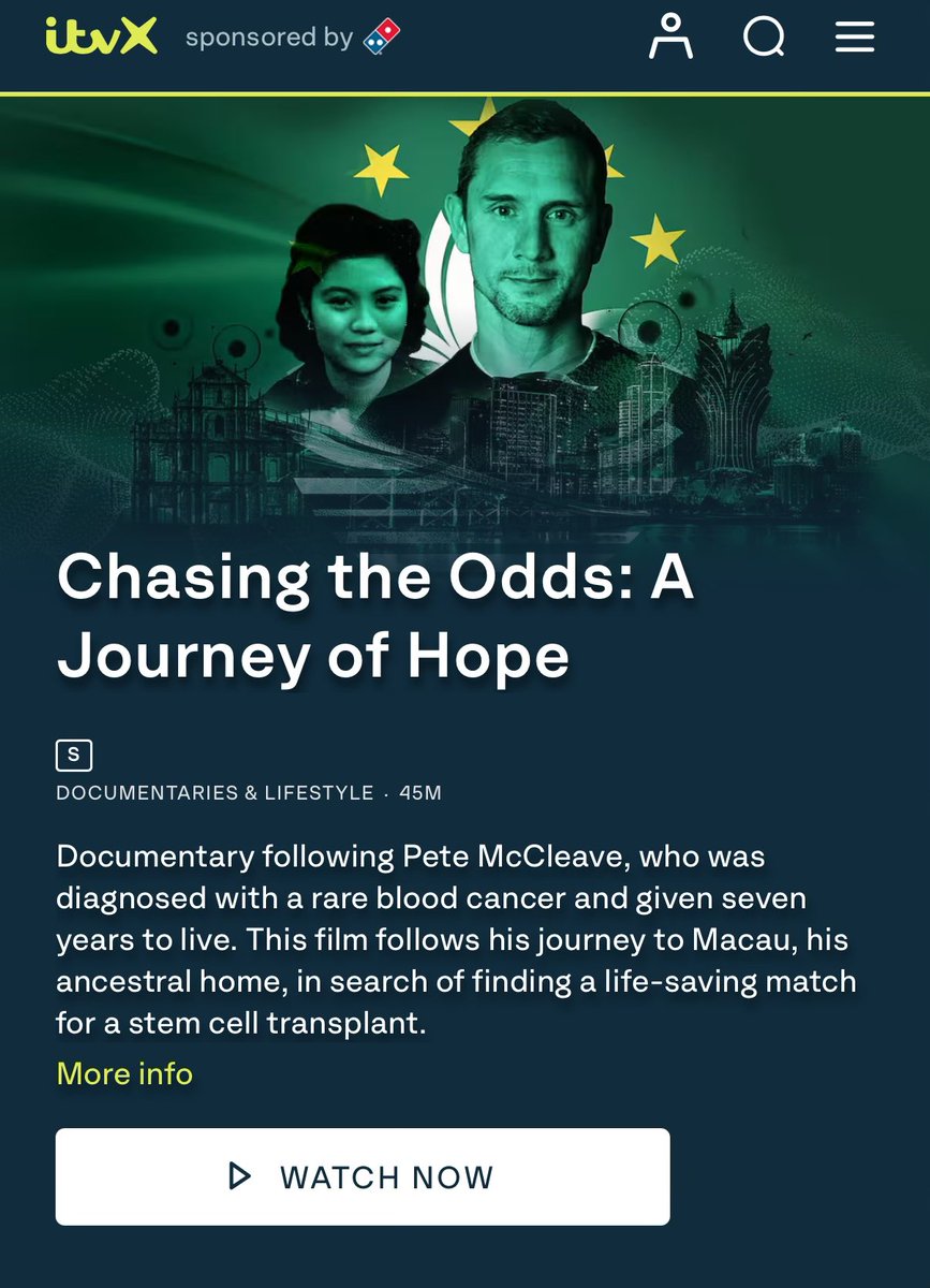 Peter is a great bloke, and a <a href="/leedsrhinos/">Leeds Rhinos</a> fan. 

The way he has set about finding stem cell donors not just for himself but others has already saved many, many lives. 

Read the thread and watch his documentary, made with <a href="/MelBarhamITV/">Mel Barham</a> 📺 

#rugbyleague