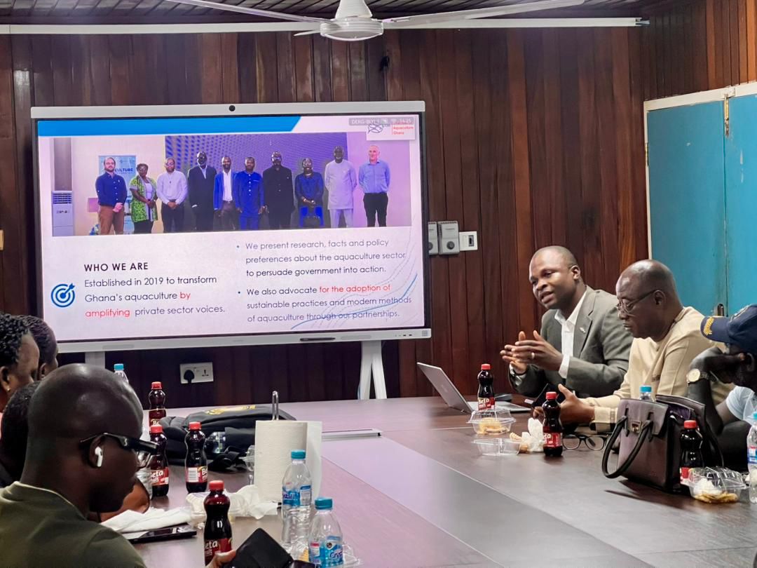 The Chamber of Aquaculture Ghana &amp; the Fisheries Commission were honored to host NaFAA Liberia on their study tour under IFSSP. The visit fostered rich exchanges on sustainable aquaculture, innovations, &amp; regional collaboration across West Africa. #Aquaculture #NaFAA