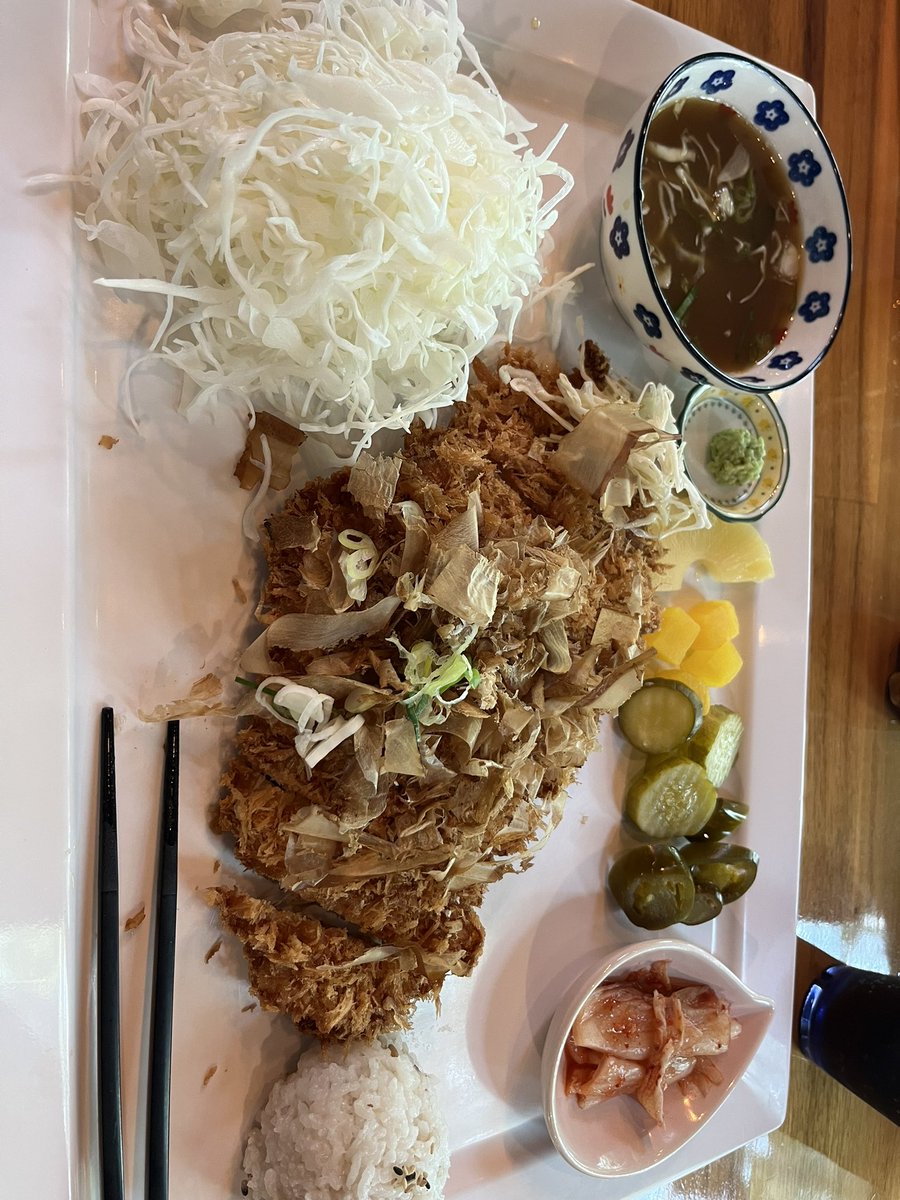 Wasabi Tonkatsu #korea #foodie