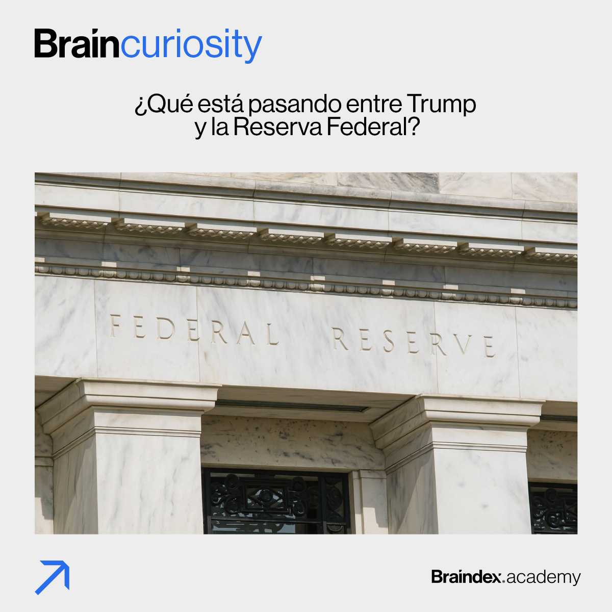 🏛 Trump plantea la posibilidad de cesar a Jerome Powell antes de que finalice su mandato.

📉 El mercado reacciona con caídas en el dólar y repuntes en los bonos.

🎯 La relación entre política y Fed vuelve al centro del debate.

#Braindex #Trump #Powell #ReservaFederal