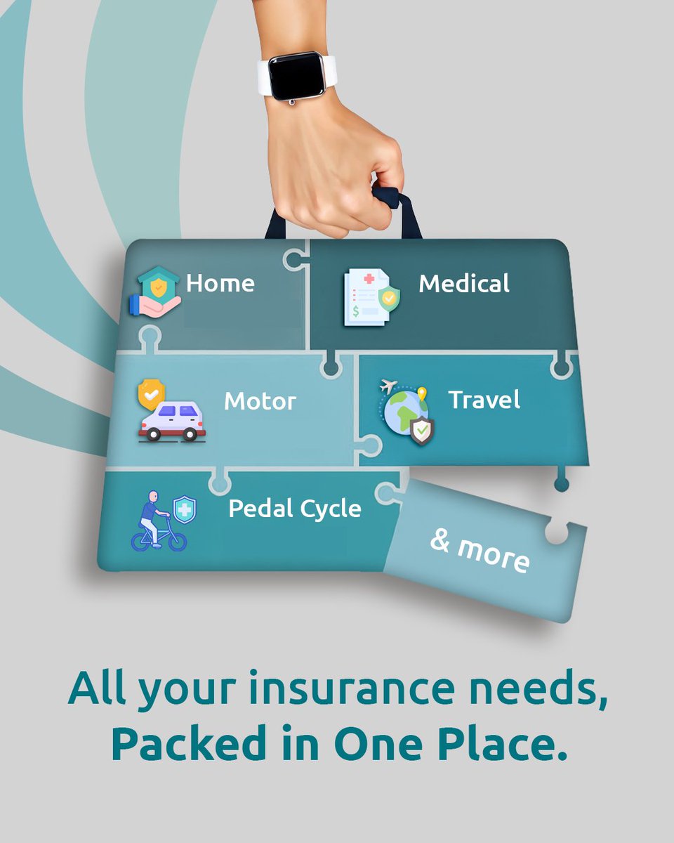 Think of it as your all-in-one insurance checklist—packed neatly, ready to go, and tailored for every part of your life. 

فكر فيها كقائمة تأمين شاملة – مرتبة، جاهزة، ومصممة لتغطي كل جوانب حياتك.

#DNI #DiscoverDNI #ProtectingWhatMatters #DubaiNationalInsurance #Dubai #Insurance