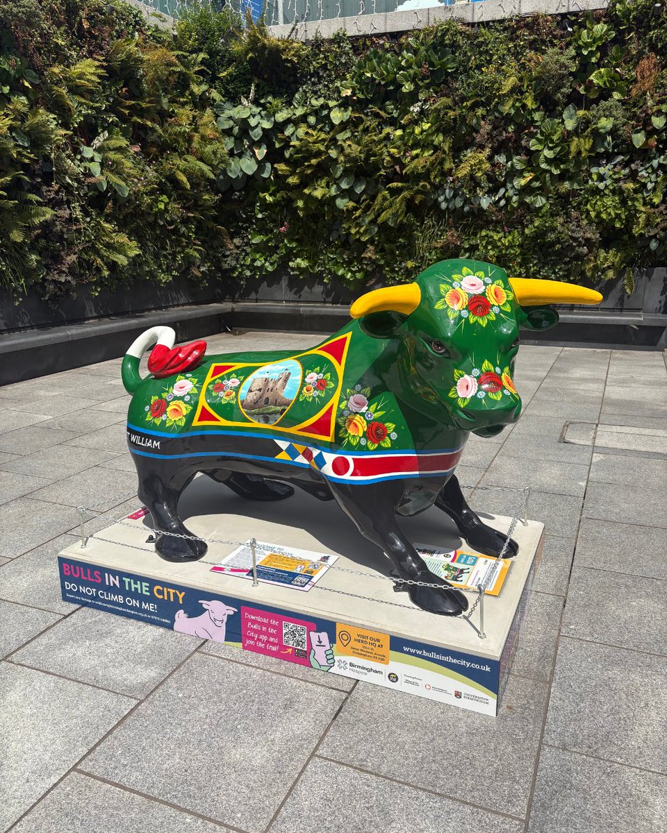 thecubebham's tweet image. A bull has been spotted near #TheCube. 🔎 🐂
How many of the bulls in the city trail have you seen?
#Birmingham