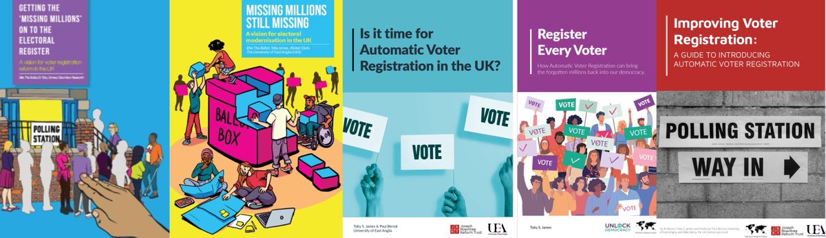 TobySJames's tweet image. An “increasingly automated voter registration system” is coming, @AngelaRayner announces
theguardian.com/politics/2025/…
We've published five reports over ten years on why this is such an important reform
Read the last one here:
Millions missing, no more?