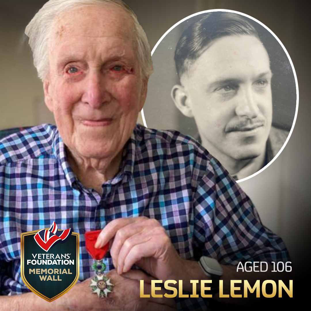 🕯️Please join us in paying tribute to a 106-year-old war veteran who recently attributed his long life to "custard, custard, custard".

Leslie Lemon, from Aylesbury, Buckinghamshire, passed away just 10 days after his birthday.
Speaking to the BBC earlier this month, Mr Lemon