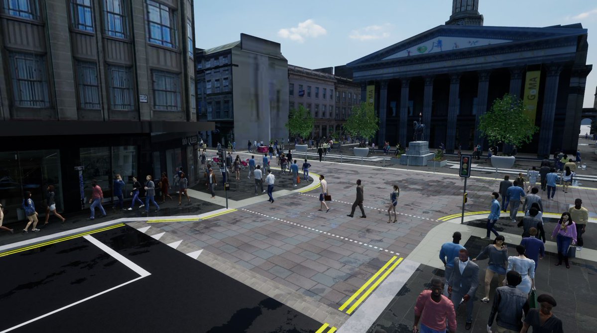 GlasgowCC's tweet image. A new #Avenue on the eastern end of Argyle Street & Trongate - and nearby pedestrian-friendly spaces - will help to transform this part of the city centre, making it easier for more people to get to and enjoy its shops, bars and restaurants.
More info 👉 ow.ly/JixM50Wr22s