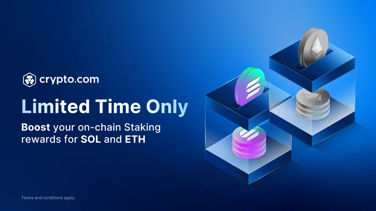 Now, you can accelerate your on-chain Staking rewards for $ETH 🎁 Earn 2%  p.a. more when you allocate US$100+ of ETH by Jul 31 and stake it for 90  days after the