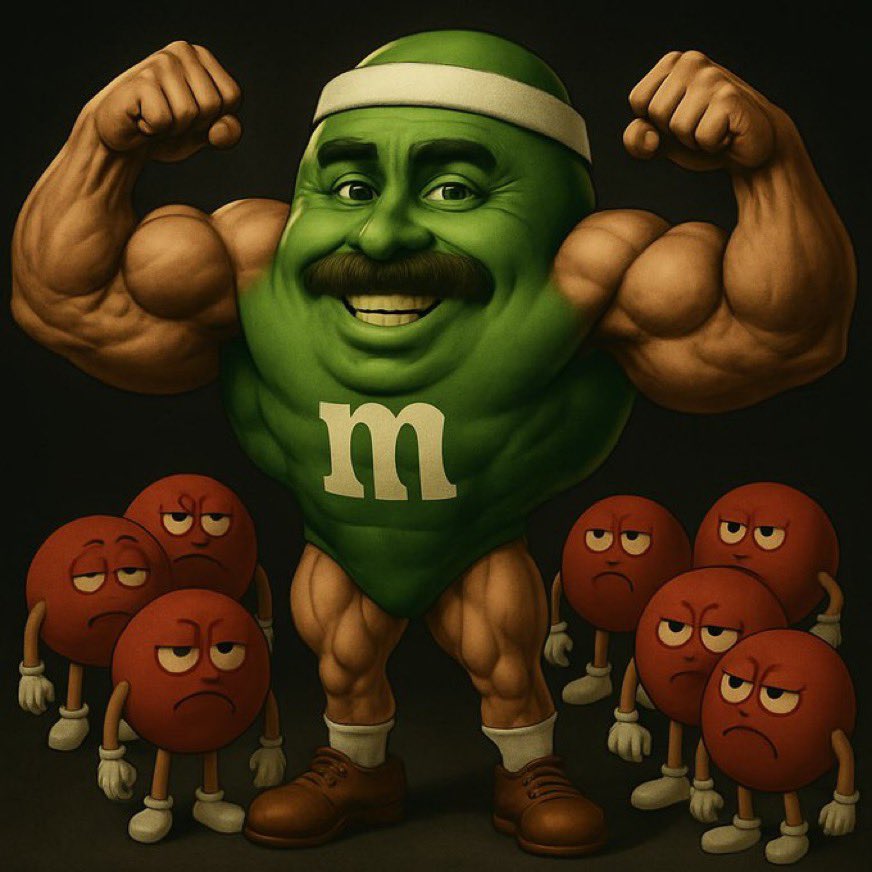 Your bitch likes it hard and green