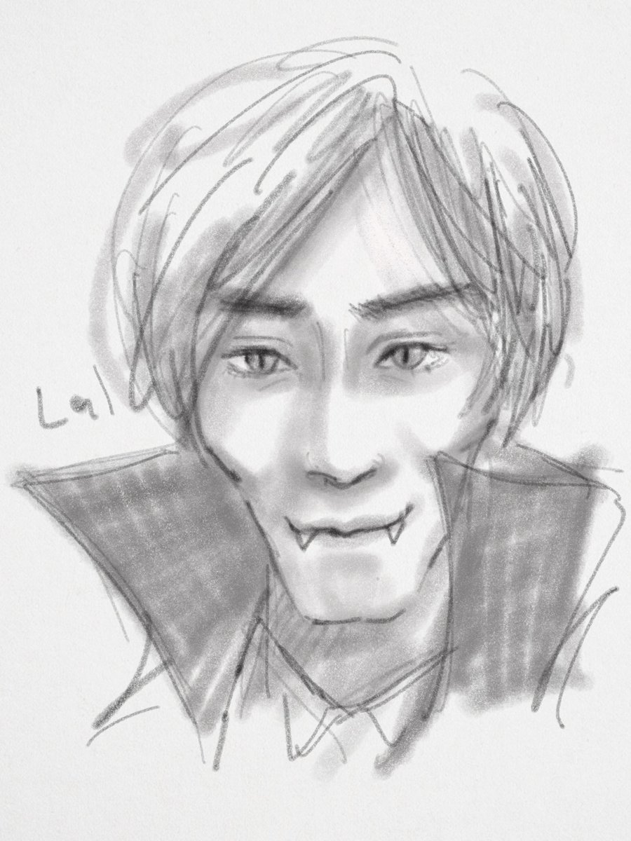 itohlal's tweet image. 今配信中のしょーちん。描いたw