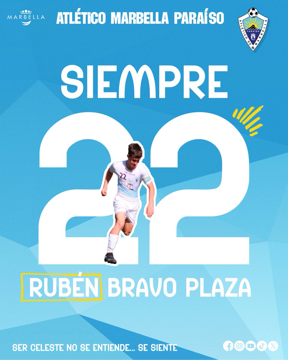 CanteraATMP's tweet photo. Retiramos el 22

Recordamos a Rubén Bravo Plaza, nuestro eterno capitán.

Ahora, el dorsal 22 está lleno de historias y recuerdos que nos seguirán inspirando.

Gracias, Rubén, Tu legado perdurará por siempre en nuestra memoria.

🤍🩵 https://t.co/SkaPdpr4ol