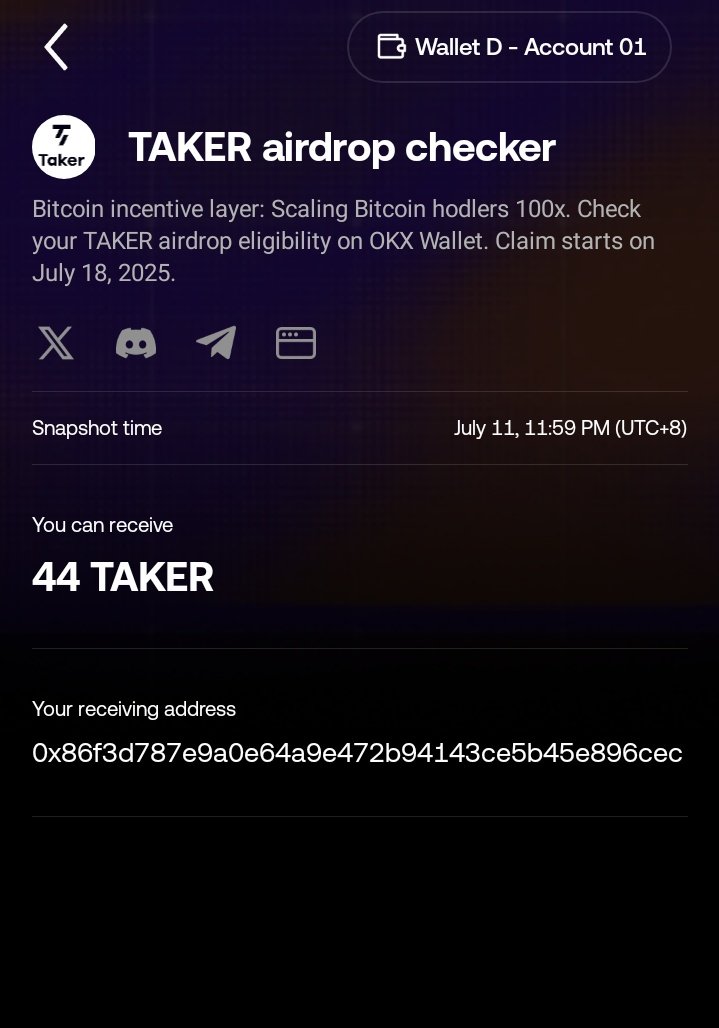 Abeg oo $10 or nothing 🙂 <a href="/TakerProtocol/">Taker</a>