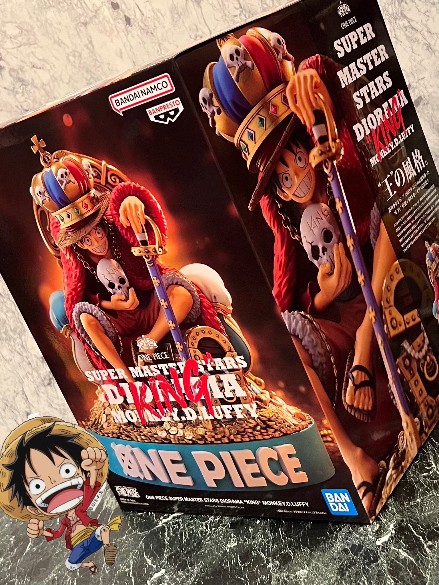 コミック・アニメ ONE PIECE SMSD KING MONKEY.D.LUFFY ONE PIECE SMSD 