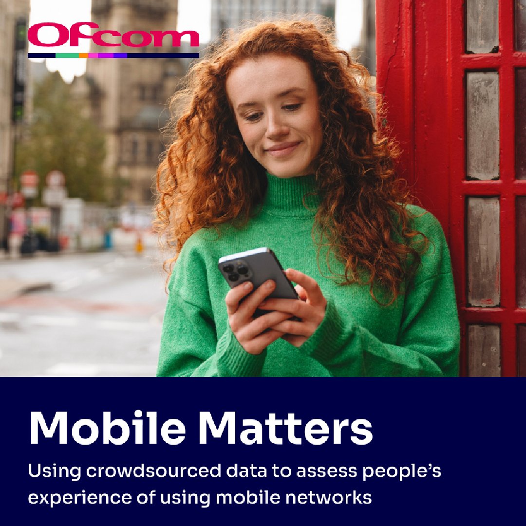 🇬🇧 Just Released: Ofcom’s 2025 Mobile Matters Report — Powered by Opensignal Data

Covering connection quality, video streaming, speeds &amp; more.

Proud to support improved transparency &amp; mobile experiences for all.
🔗 hubs.la/Q03xClWB0

#MobileMatters #Ofcom