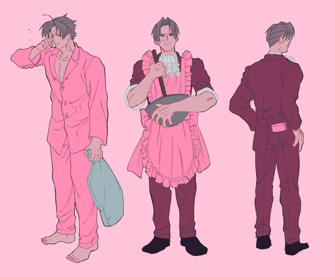 AibaGen's tweet image. 逆裁絵　#AceAttorney #aceattorneytrilogy #phoenixwright