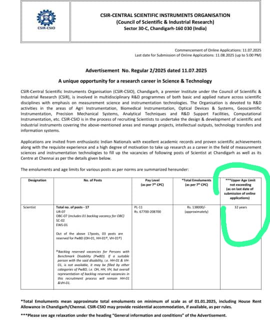 All India Research Scholars Association (@airsaindia) on Twitter photo #AgeLimitReform
A huge disappointment for the Indian research community! Despite multiple requests, <a href="/CSIRIndia/">CSIR-India</a> keeps releasing notifications for scientist positions—overruling its own Twitter response. <a href="/IndiaToday/">IndiaToday</a>
<a href="/IndianExpress/">The Indian Express</a> <a href="/the_hindu/">The Hindu</a>
<a href="/CSIR_IND/">CSIR, India</a> #CSIR_CSIO #SupportResearchers #AgeLimitReform
A huge disappointment for the Indian research community! Despite multiple requests, <a href="/CSIRIndia/">CSIR-India</a> keeps releasing notifications for scientist positions—overruling its own Twitter response. <a href="/IndiaToday/">IndiaToday</a>
<a href="/IndianExpress/">The Indian Express</a> <a href="/the_hindu/">The Hindu</a>
<a href="/CSIR_IND/">CSIR, India</a> #CSIR_CSIO #SupportResearchers